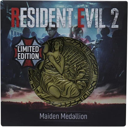 Fanattik Resident Evil 2 Limited Edition Replica Maiden Medallion