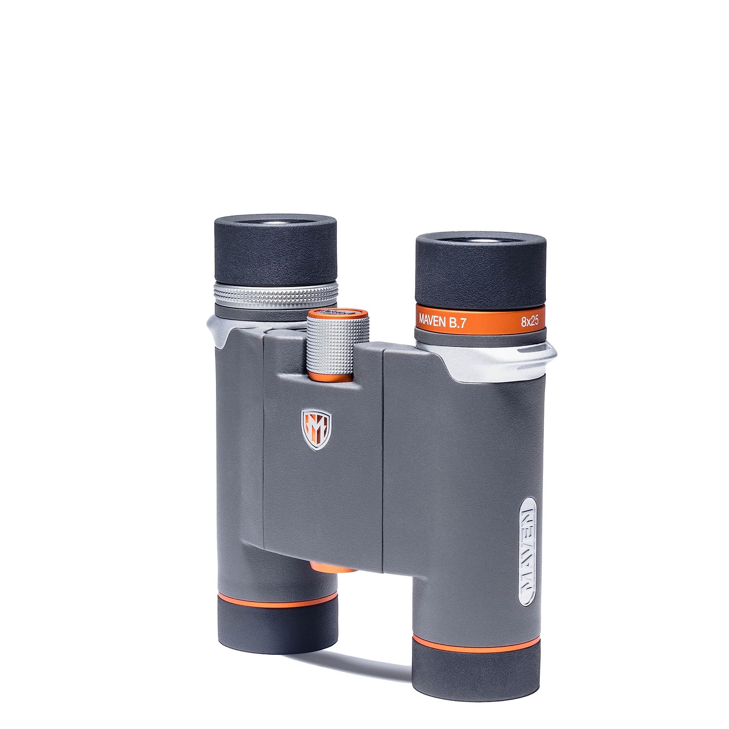 Maven B.7 25mm ED Binocular (8X25, Grey/Orange)