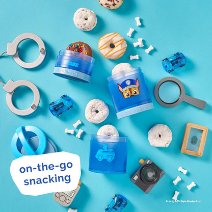 Whiskware Stackable Snack Containers - Durable Food Storage for Kids | Dishwasher Safe, Paw Patrol Design