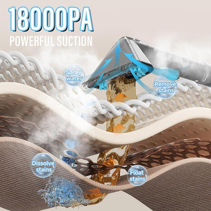 Starrybot Portable Carpet Cleaner Machine with Steam and Heating Techology