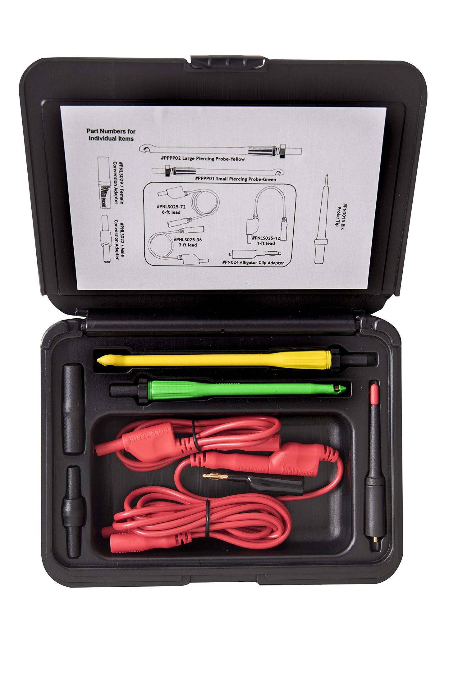 Power Probe Set PPLS01 Car Diagnostic Test Tool SelfCentering Piercing Probes, Factory