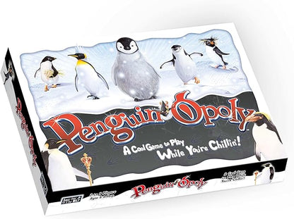 Late for The Sky Penguin-Opoly Family Board Game – Opoly-Style Penguin Theme Educational Fun for Kids &amp Adults 2-6 Players Ages 8+ Collect Species Learn Facts Gift Idea