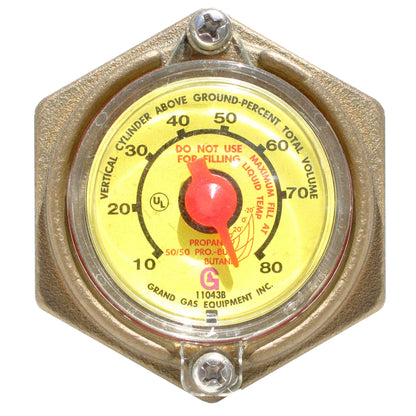 Flame King YSN420DOT 420LB DOT Propane Tank, Multi-Valves with Accurate Gas Level Gauge