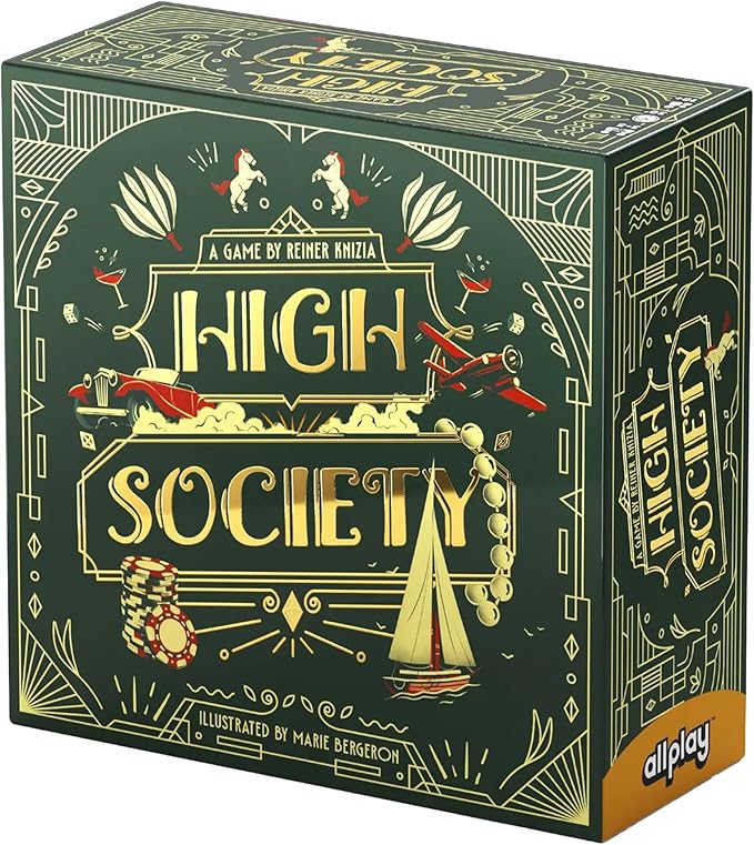 Allplay High Society Board Game - Card Game
