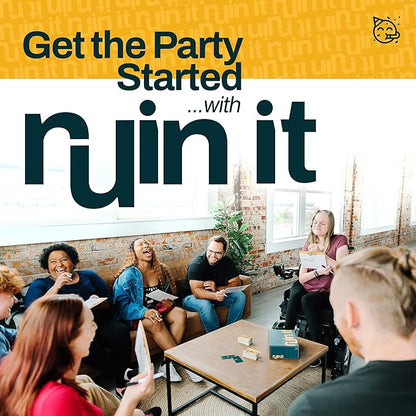 Adult Party Board Game RUIN IT Hilariously Funny Game for Ages 18 +