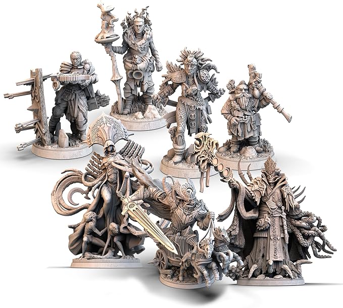 Tainted Grail: Kings of Ruin Board Game CORE Box - Explore Dark Lands and Unravel Immersive Stories! Ages 14+ 1-4 Players 2-3 Hour Playtime Made by Awaken Realms