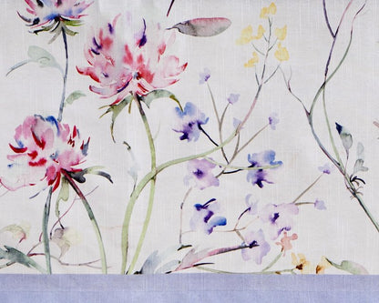 Maison d' Hermine Table Cloth Rectangle Table 100% Cotton 60 x 90 Inches Tablecloth Reusable Decorative for Dining Kitchen Room Farmhouse Home Gifts for Mothers Day Spring Summer - Summer Floral