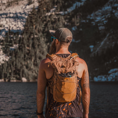 Orange Mud Adventure Pack 12 L 3.0 – Coyote Brown Hydration Backpack with Included 2 L Bladder – Trail Running, Hiking, MTB & Multi‑Sport Gear Pack