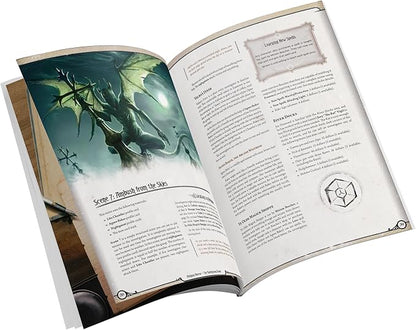 Asmodee Arkham Horror The Roleplaying Game Hungering Abyss Starter Set - Immersive RPG Adventure with Dynamic Pool System! Ages 14+ 2-6 Players 1+ Hour Playtime