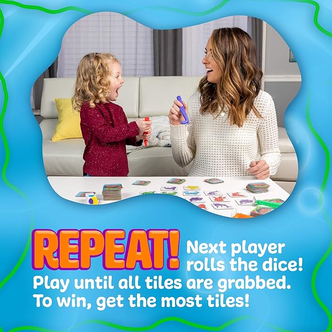 Continuum Games Tentacle Tantrum Fast-Paced Octopus Game of Matches and Squiddy Snatches | 2-6 Players 20-Minute Play Time Ages 3 and Up | Family Games for Kids and Adults