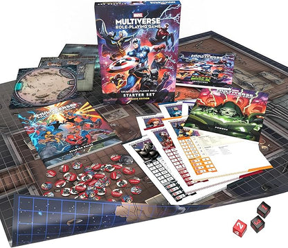 CMON Marvel Multiverse RPG: Escape from Planet Hulk Starter Set - Action-Packed Superhero Roleplaying Game Strategy Game for Kids &amp Adults Ages 12+ 2-7 Players 4 Hour Playtime