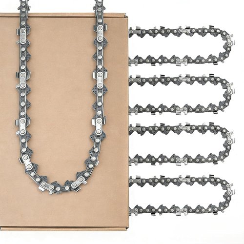 Chainsaw Chain 5-Pack - 6-Inch | 1/4" LP Pitch .043" Gauge, 37 Drive Links for Mini Cordless Electric Chainsaws
