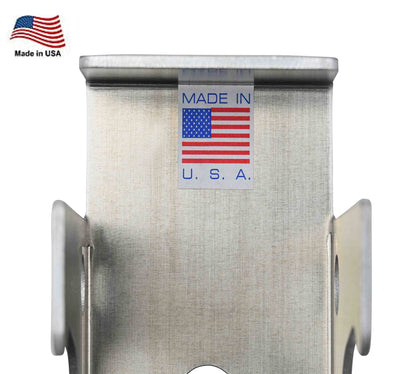 Mytee Products 24" Aluminum Locking Ratchet Binder Rack - Made in USA (Holds 7 Binders)
