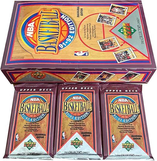 1991-92 Upper Deck Basketball Factory Sealed 500 Card Set Premier Edition!