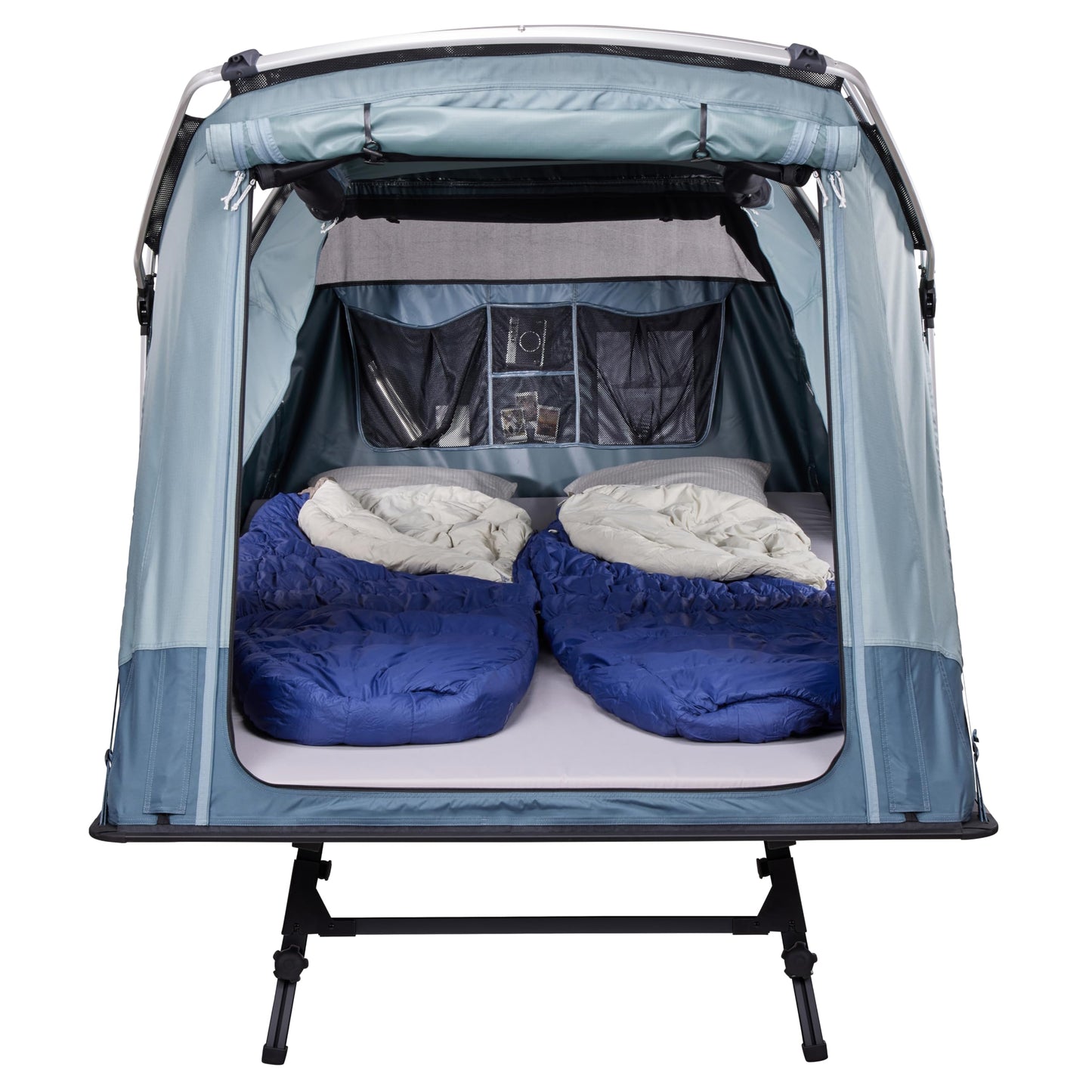 Thule Outset Hitch-Mounted Tent, Sleeps 3 People, Easy Setup, Detaches from Vehicle, Car Camping for Jeep, Truck, SUV, Van