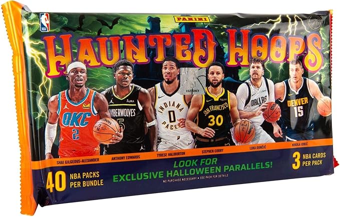 2024 Panini Haunted Hoops NBA Basketball Bundle 40 Packs
