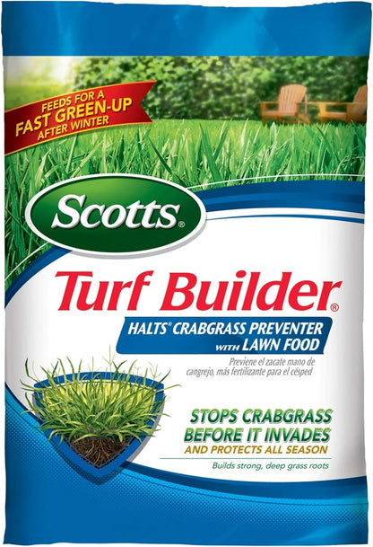 Scotts Turf Builder Crabgrass Preventer & Lawn Food - Covers 5,000 Sq. Ft.