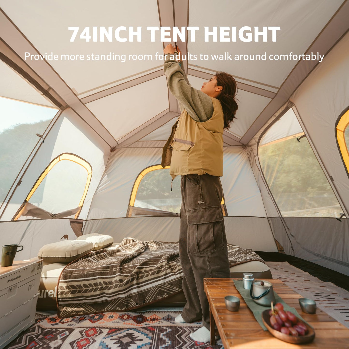Cape 6 Person Camping Tent