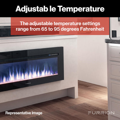 Furrion 30" Electric Fireplace for RV-FF30SC15A-BL