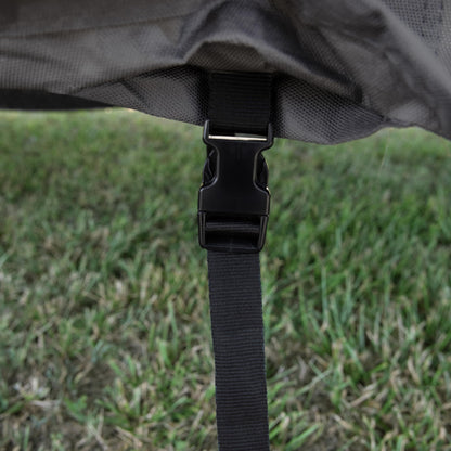 Camco ULTRAGuard Supreme RV Cover - Fits 37-40ft Class A Campers - Shelter Your RV from The Elements - Near Custom Fit Camper Cover Features Covered Air Vents & Rear Cinching Straps (56108)