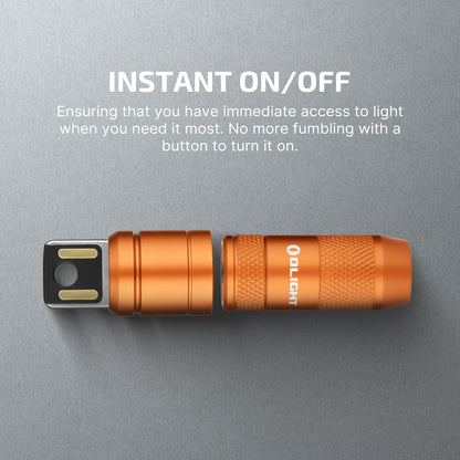 OLIGHT Perun 3 Rechargeable Headlamp Flashlight, 3000 Lumens LED Headlight with Red Light Bundle with IMINI 2 EDC Rechargeable Keychain Flashlight, 50 Lumens Compact and Portable Mini Light