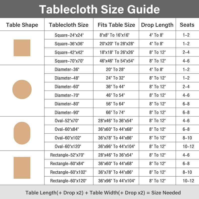 NEWISHER Rustic Farmhouse Embroidered Small Square Tablecloth Jacquard Striped Table Cloth Linen Texture Washable Fabric Side Table Cover Kitchen Dining Home Decoration (Coffee, 36x36 inch)