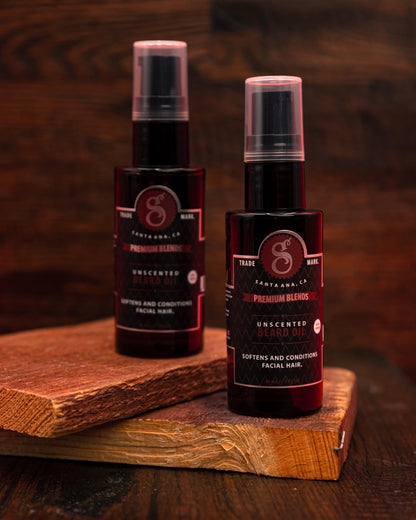 Suavecito Premium Blends Beard Oil - Leave-In Beard Conditioner For Softening Hair, Hydrating Skin, Eliminating Beard Dandruff, Healthy Beard Growth - 1 oz