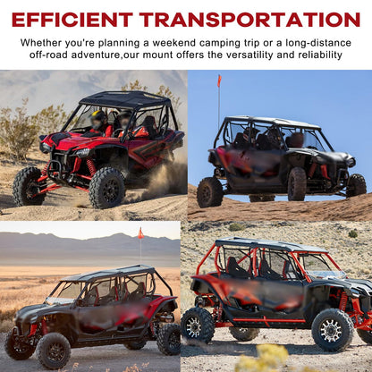 ELITEWILL Offroad Packout Mount Fit for Milwaukee Packout Compatible with Honda Talon 1000 UTV