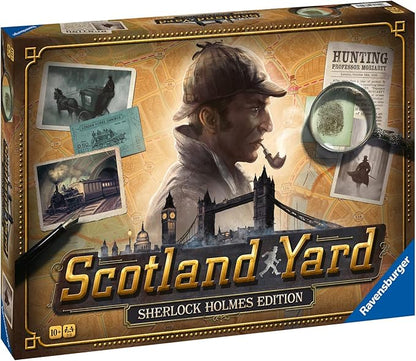 Ravensburger Scotland Yard Sherlock Holmes Edition - Strategy Game for Ages 8+ | Engaging Brain Teaser | Ideal for Family Game Night Award-Winning Game