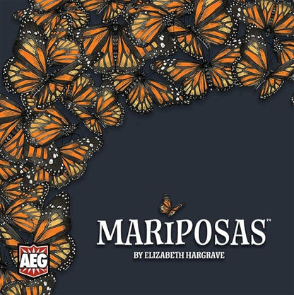 Alderac Entertainment Group (AEG) Mariposas Board Game Play the Monarch Butterfly Migration Learn about Nature Ages 14+ 2-5 Players 45-75 Min Alderac Entertainment Group (AEG)