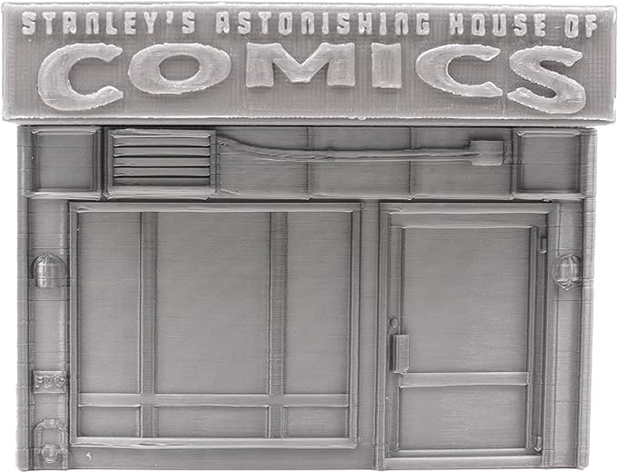 Comic Book Store - Tabletop Terrain by Corvus Terrain Compatible with MCP 32mm