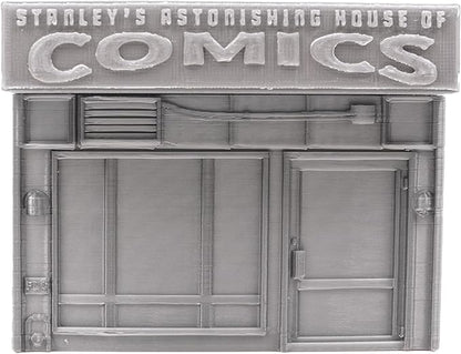 Comic Book Store - Tabletop Terrain by Corvus Terrain Compatible with MCP 32mm
