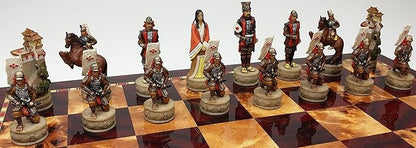 Japanese Samurai Warrior Set of Chess Men Pieces - NO Board