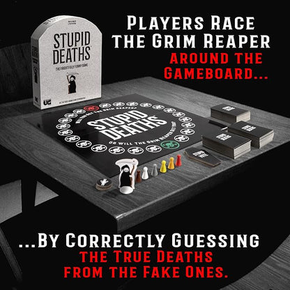 University Games | Stupid Deaths The Party Game for Adults &amp Teens Ages 12 &amp Up (01404)