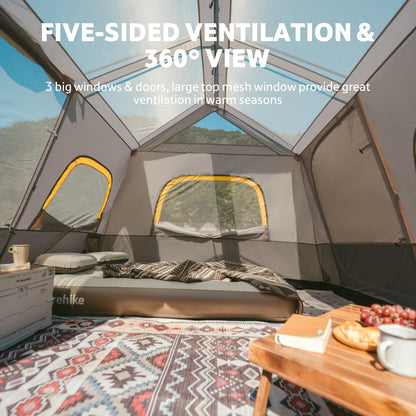 Cape 6 Person Camping Tent