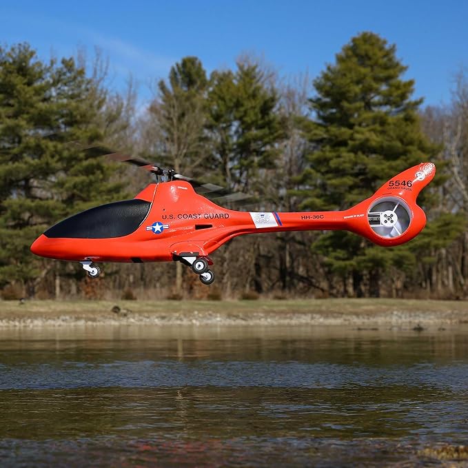 Blade RC Helicopter Eclipse 360 Coast Guard BNF Basic (Transmitter Battery and Charger Not Included) BLH01250B
