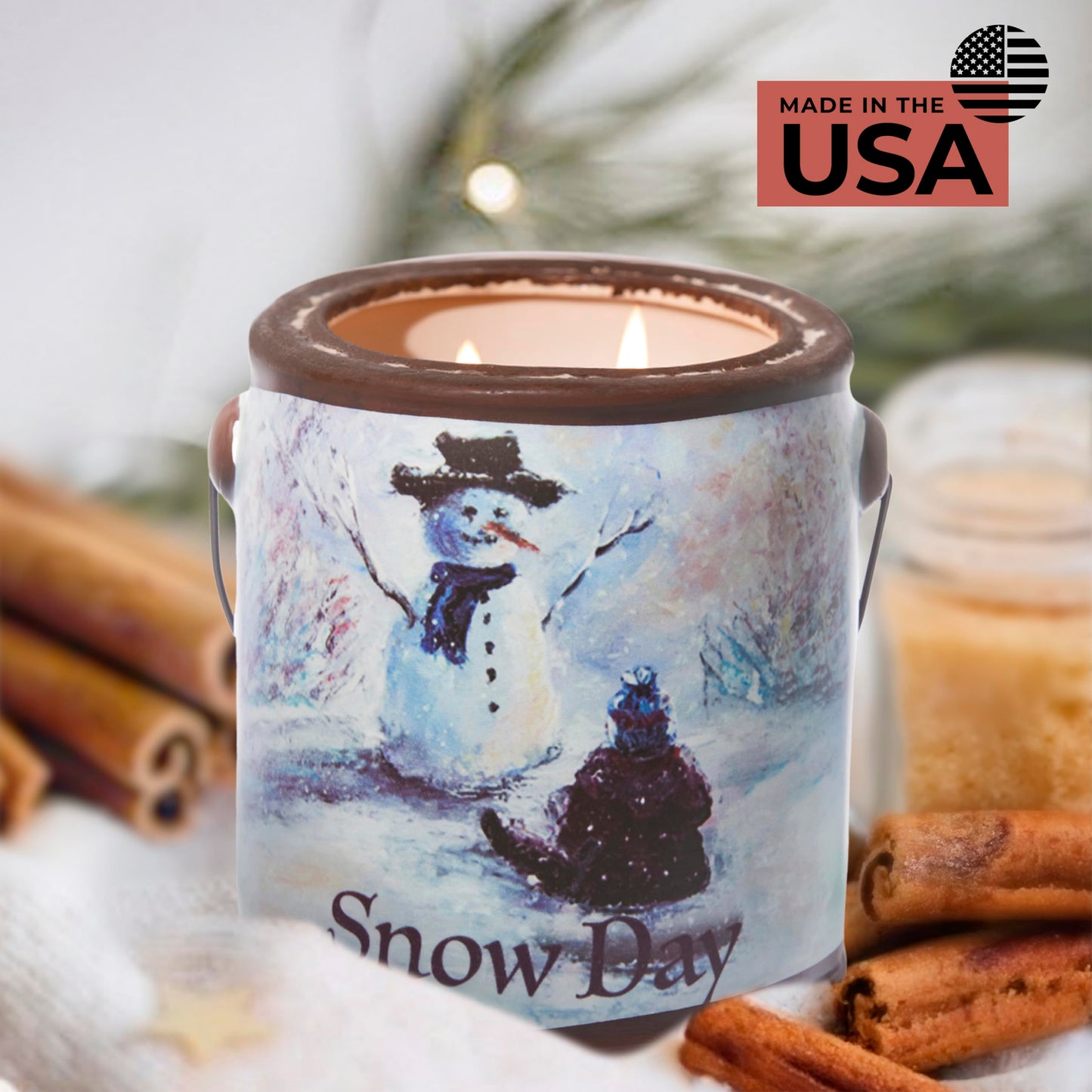 A CHEERFUL GIVER 95hr 20oz Scented Candle - Crumb Coffee Cake - Multi-Wick Glass Candle - Gifts For Men and Women