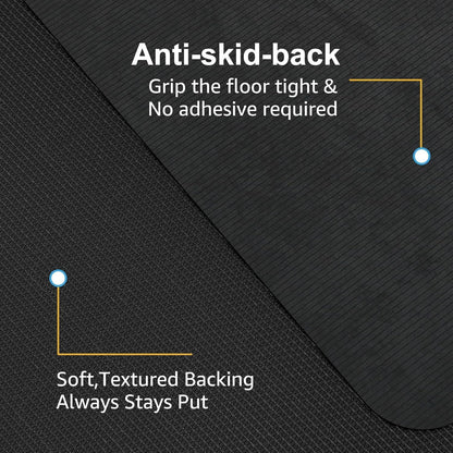 Placoot Desk Chair Mat for Hardwood Floor & Tile 55"x35" Office Chair Mat for Rolling Chairs Large Anti-Slip-Recyclable Material Computer Chair Rug for Office/Home