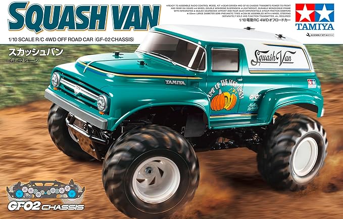 TAMIYA 1/10 R/C Squash Van GF-02 TAM58725A