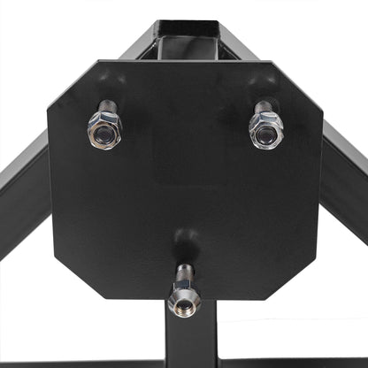 ECOTRIC Tire Carrier Mount Compatible with All Hummer H2 w/Drop Down Option Black, Heavy Duty