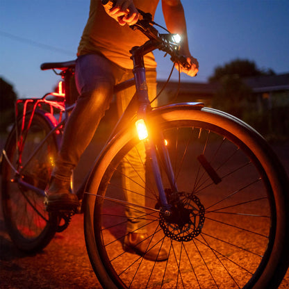 Blackburn Luminate 360 Light Set (Dayblazer 550 Lumens, Grid Rear 40 Lumens/Grid Side 40 Lumens)