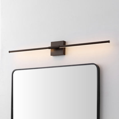 JONATHAN Y Wall Sconce, Modern Minimalist, Dimmable LED, 32in, Metal, Oil Rubbed Bronze, Model JYL7040D