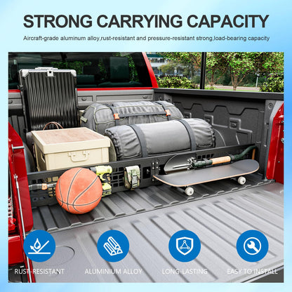 SZYANG Truck Bed Divider Compatible with 2019-2026 Chevy Silverado GMC Sierra Cargo Manager Molle Panel Truck Bed Organizer Replacement for 2019-2026 Chevy Silverado Accessories