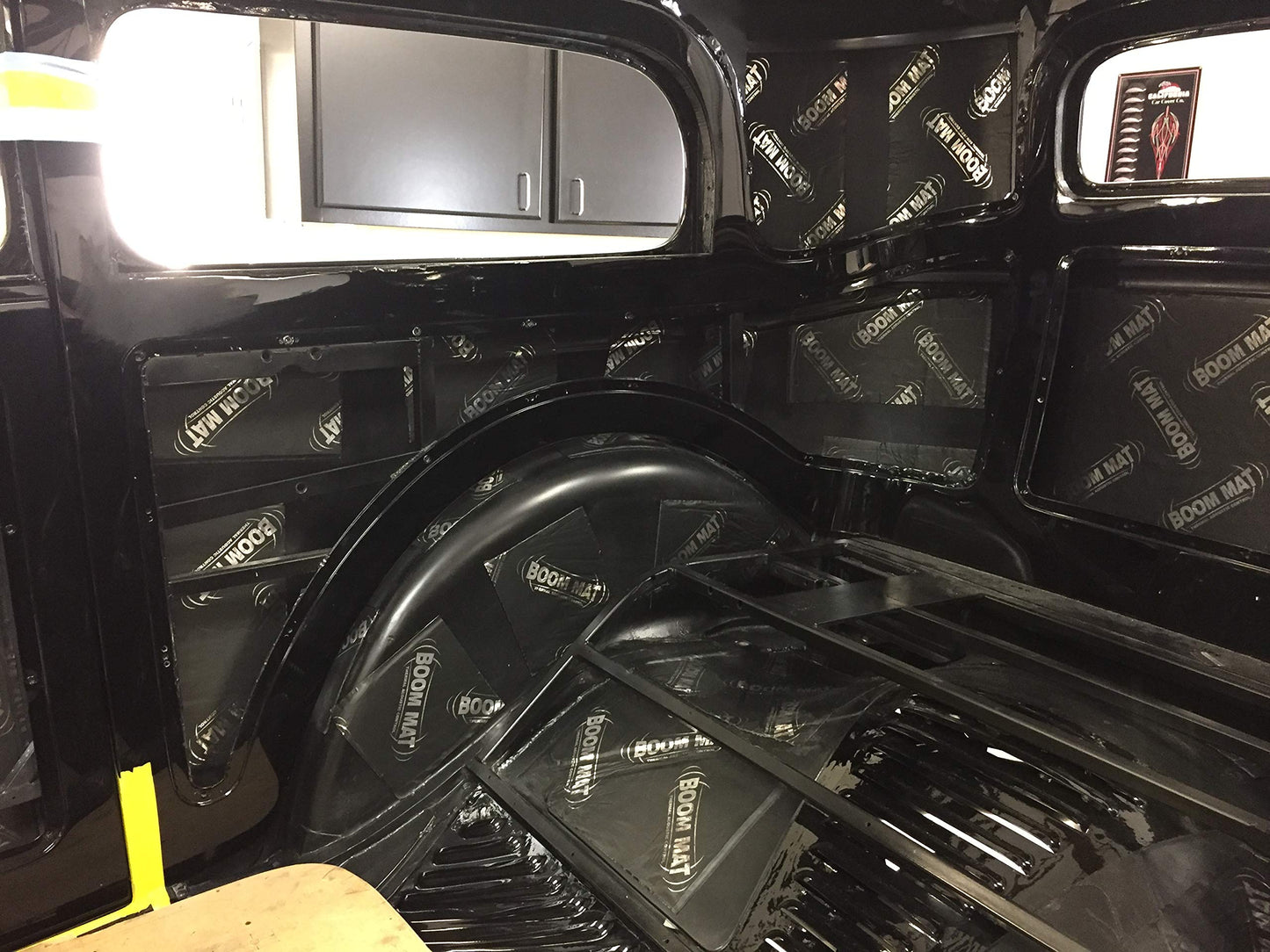 Design Engineering Boom Mat Sound Deadening Material with Adhesive Backing | 2mm 12.5" x 24" (Pack of 10)