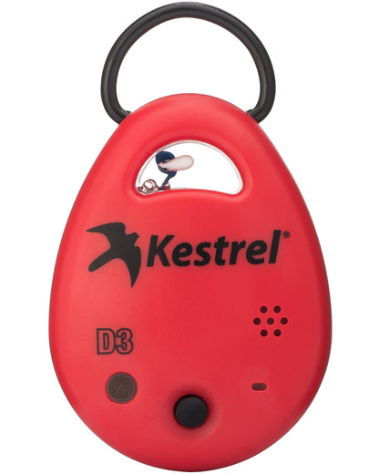 Kestrel Drop D3 Wireless Temperature, Humidity and Pressure Data Logger, Red
