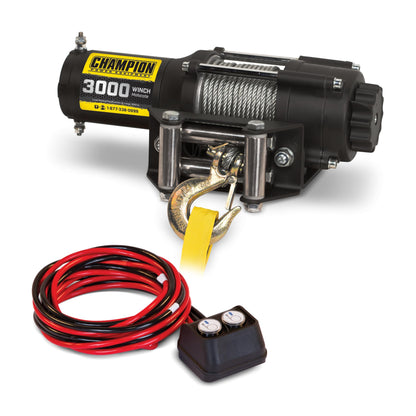 Champion Power Equipment 3000-lb. ATV/UTV Winch Kit