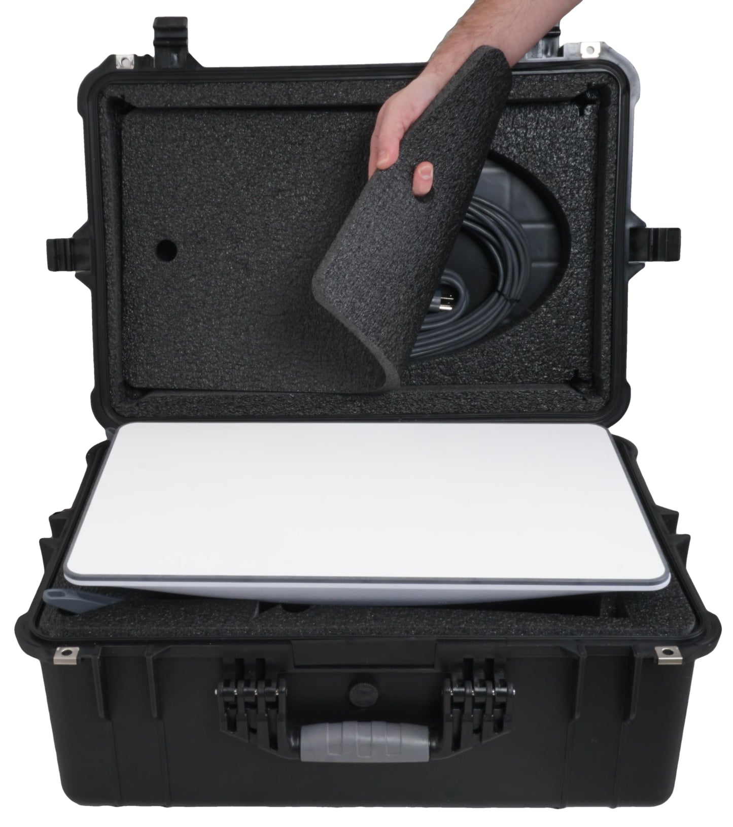 Case Club Case fits The Starlink Standard Actuated Dish Kit in a Hard-Shell, Protective, Pressure Equalizing, Lightweight, Waterproof, Airtight, & Heavy Duty Case