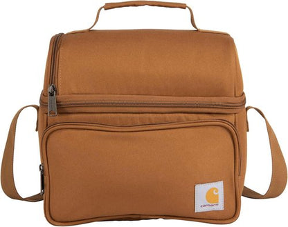 Carhartt Camping Cooler - Durable Soft Shell Lunch Bag for Work & Everyday Use | Brown