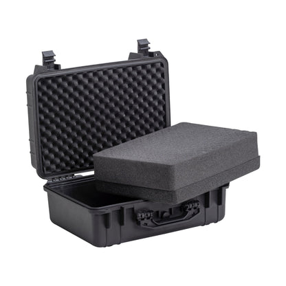 MEIJIA Portable All Weather Waterproof Camera Case with Customized Fit Foam,Fit Use of Drones,Camera,Equipments,Pistols,Elegant Black(18.3 ”x14.57”x8.66”)
