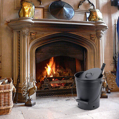 INNO STAGE Firewood Log Rack and Ash Bucket with Lid